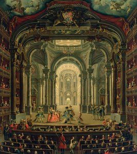 El Teatro Reale en Turín de Pietro Domenico Oliviero